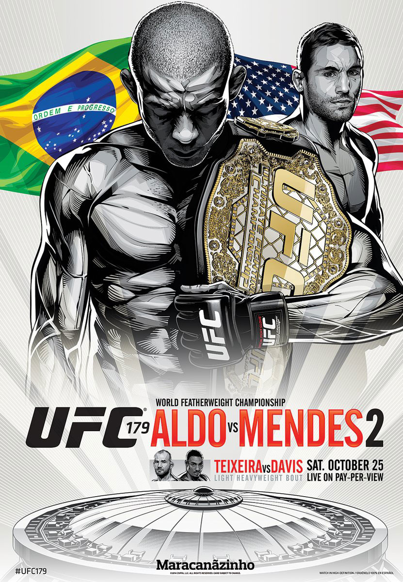 Poster/affiche UFC 179