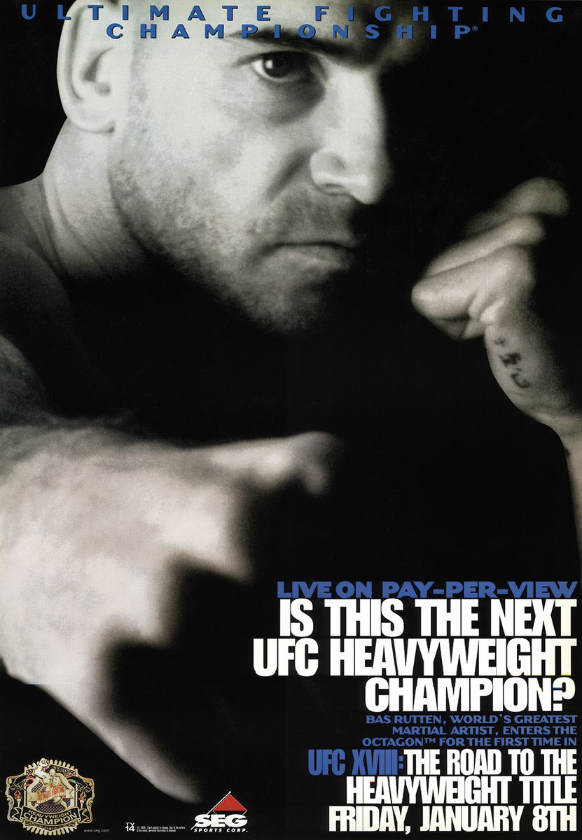 Poster/affiche UFC 18