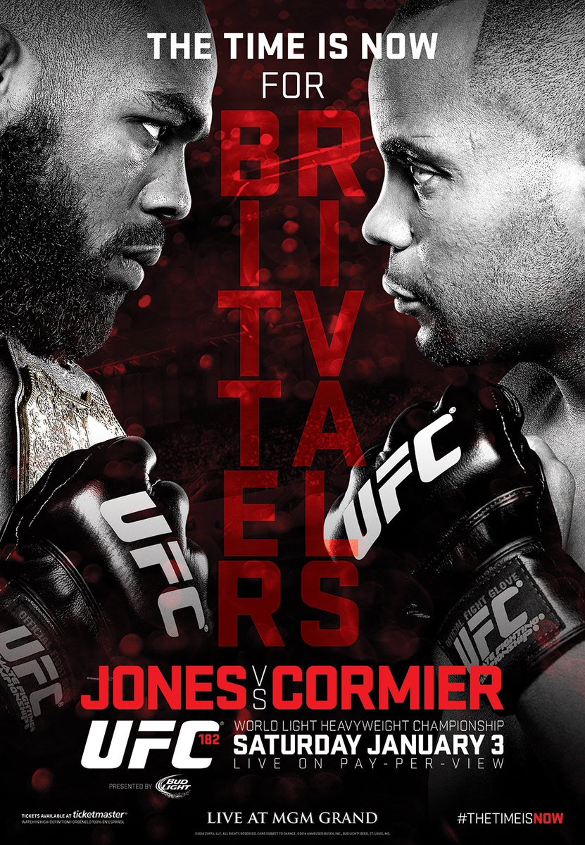 Poster/affiche UFC 182