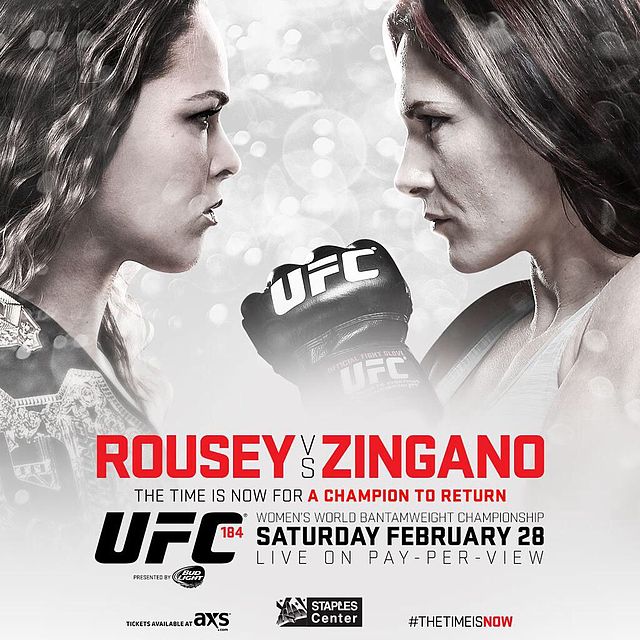 Poster/affiche UFC 184