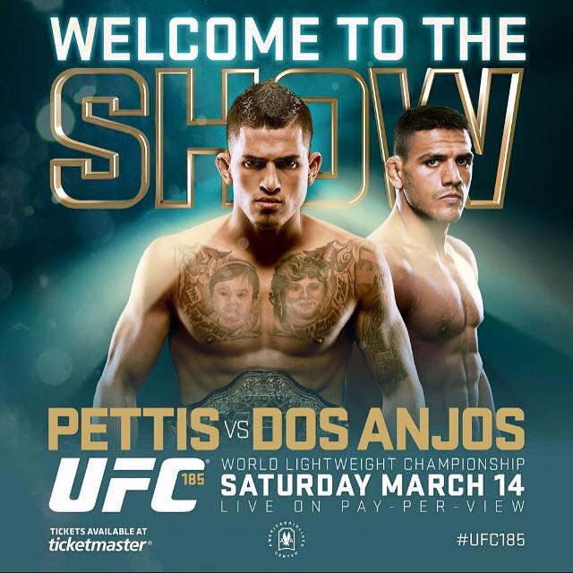 Poster/affiche UFC 185