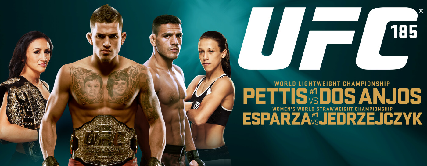 Poster/affiche UFC 185