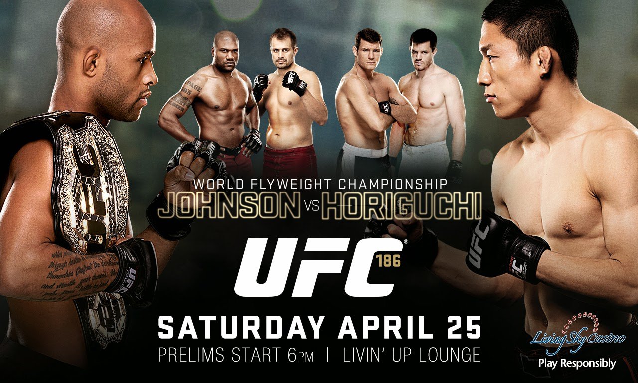 Poster/affiche UFC 186