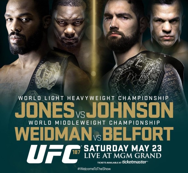 Poster/affiche UFC 187