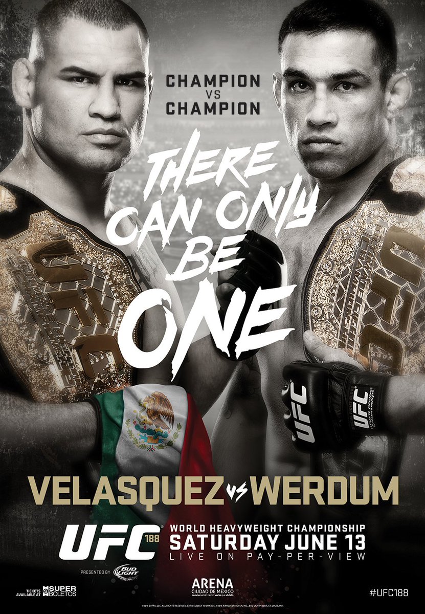 Poster/affiche UFC 188