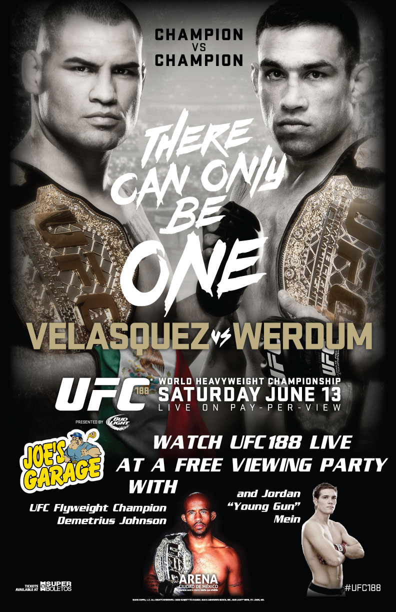 Poster/affiche UFC 188