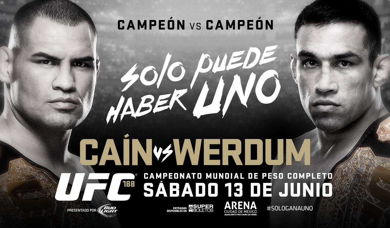 Poster/affiche UFC 188