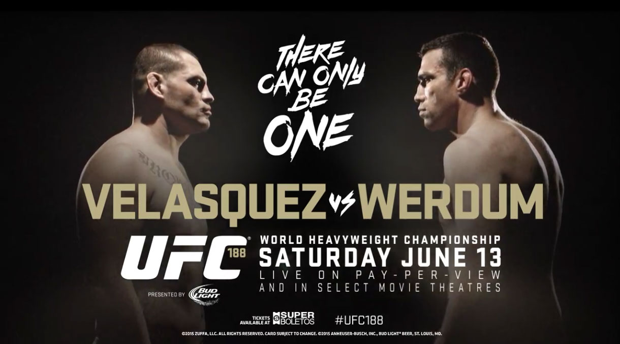 Poster/affiche UFC 188