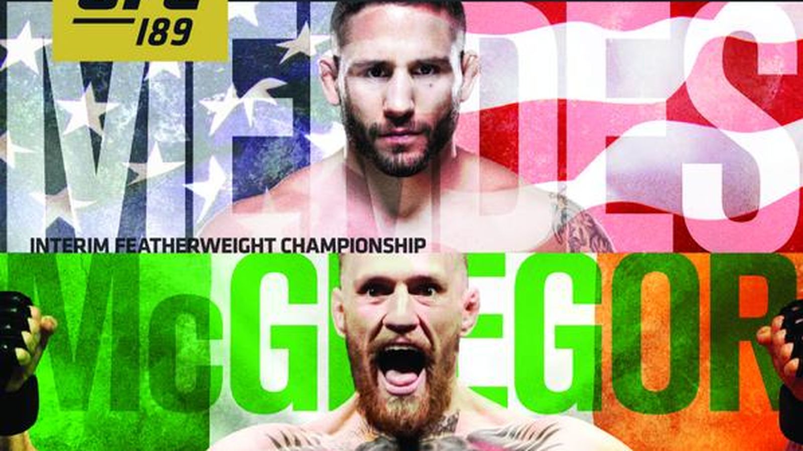 Poster/affiche UFC 189