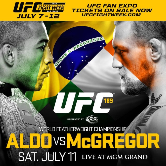 Poster/affiche UFC 189