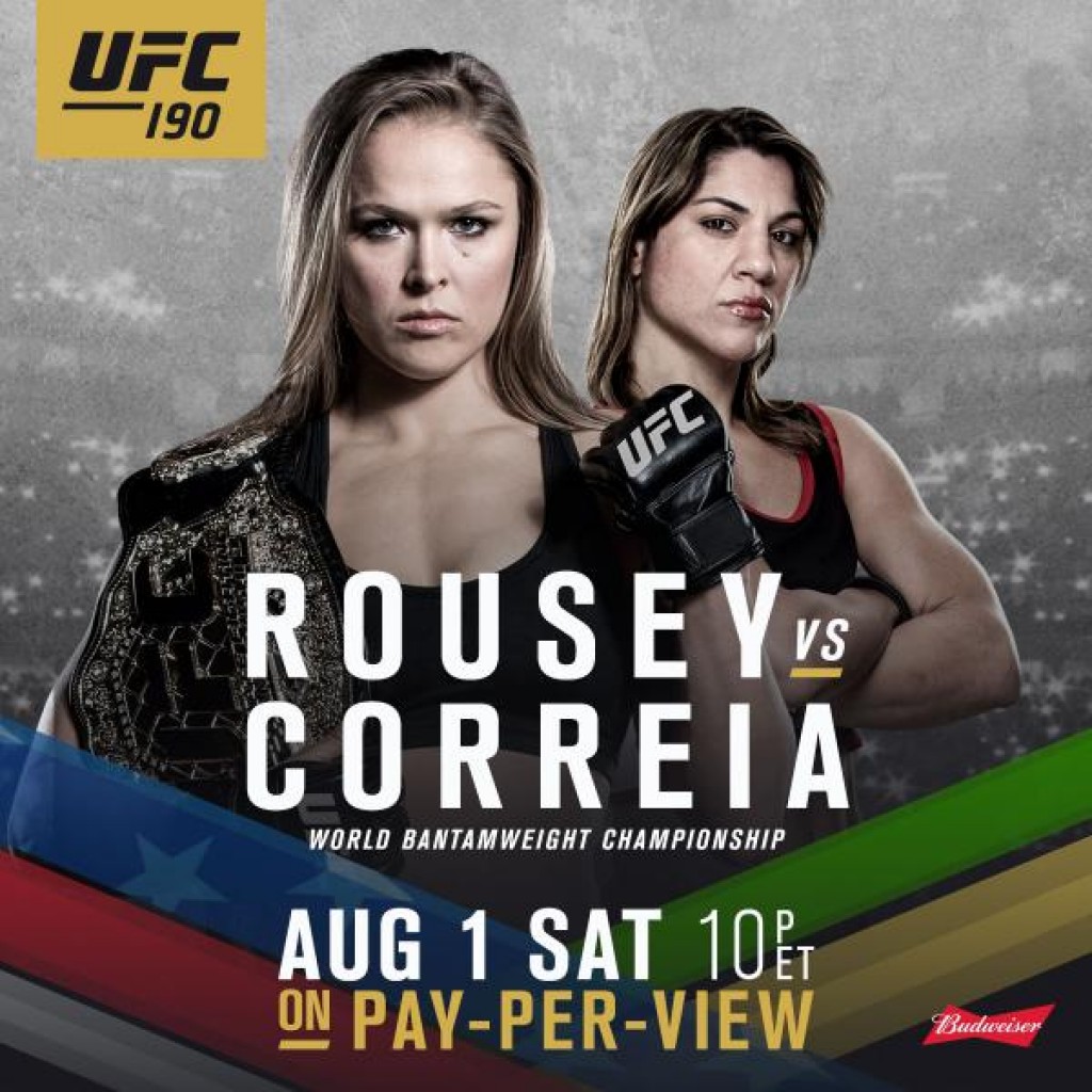 Poster/affiche UFC 190