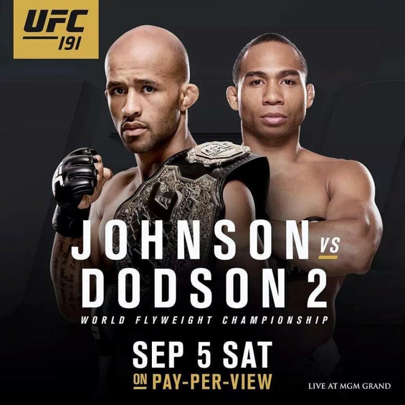 Poster/affiche UFC 191