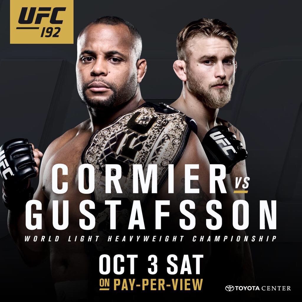 Poster/affiche UFC 192