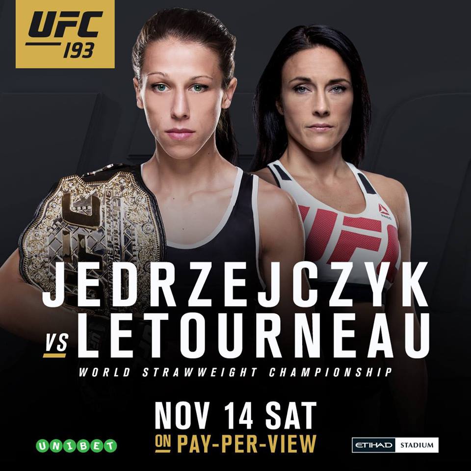 Poster/affiche UFC 193