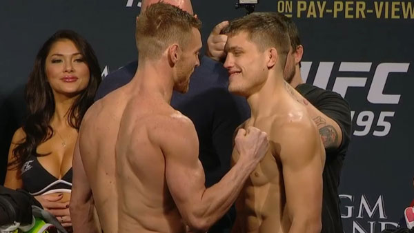 Drew Dober contre Scott Holtzman