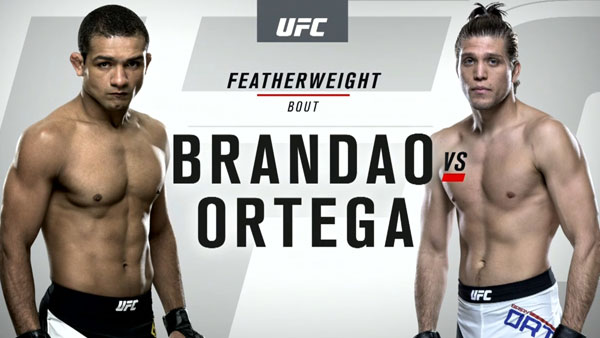 Diego Brandao contre Brian Ortega