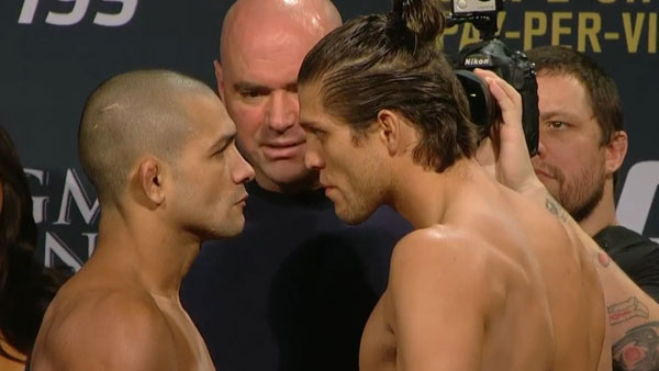 Diego Brandao contre Brian Ortega