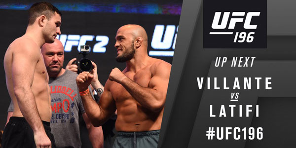 Gian Villante contre Ilir Latifi