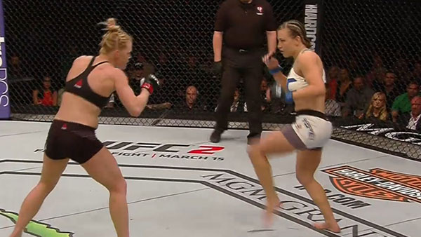 Holly Holm contre Miesha Tate