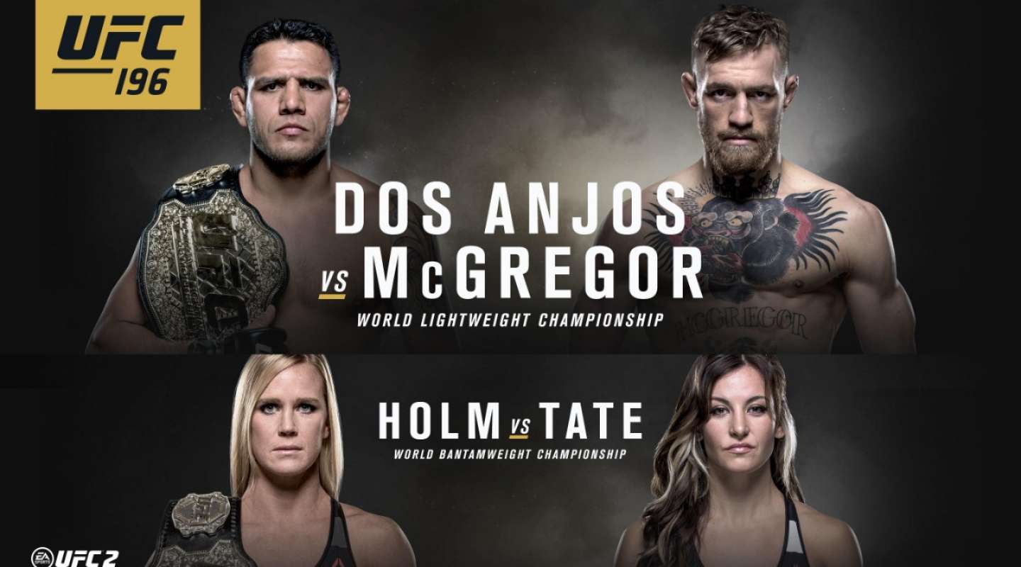 Poster/affiche UFC 196