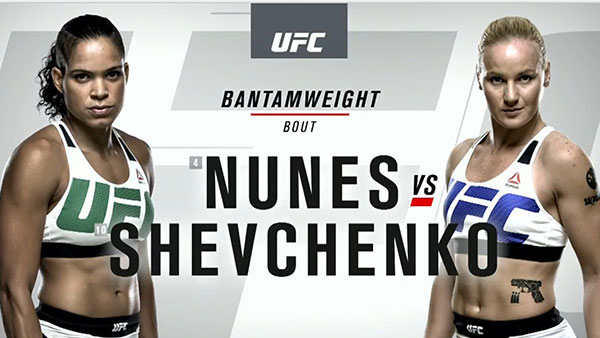 Amanda Nunes contre Valentina Shevchenko