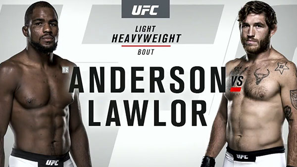 Tom Lawlor contre Corey Anderson