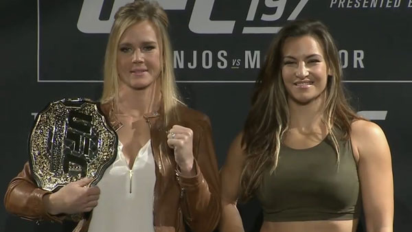 Holly Holm contre Miesha Tate Holly Holm contre Miesha Tate