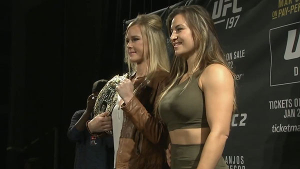 Holly Holm contre Miesha Tate Holly Holm contre Miesha Tate