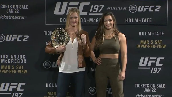 Holly Holm contre Miesha Tate Holly Holm contre Miesha Tate