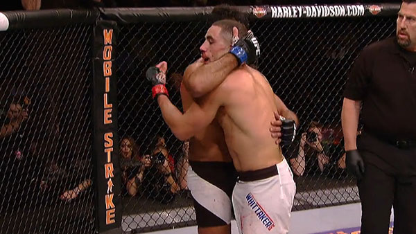 Robert Whittaker contre Rafael Natal Robert Whittaker contre Rafael Natal
