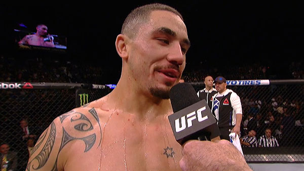 Robert Whittaker contre Rafael Natal