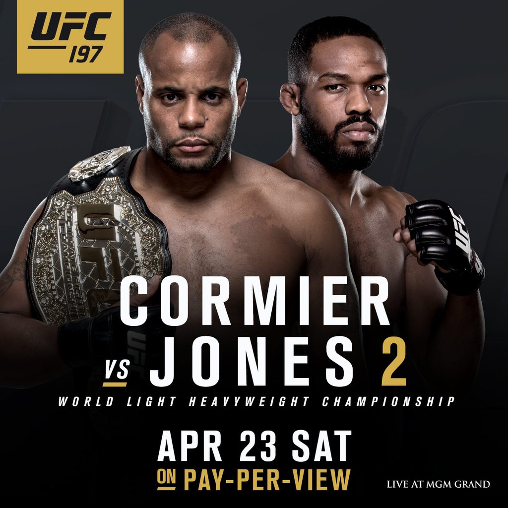 Poster/affiche UFC 197