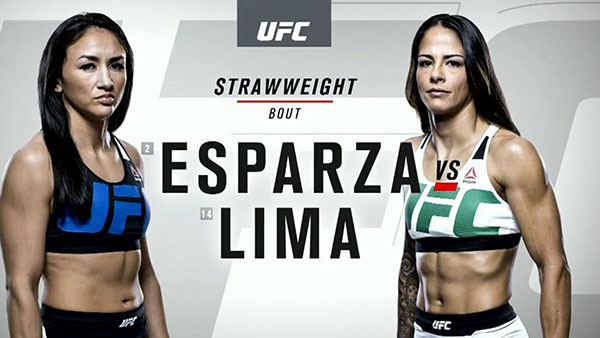 Carla Esparza contre Juliana de Lima Carneiro