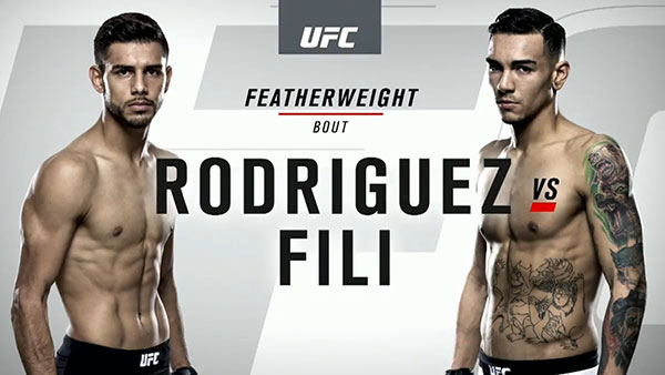 Yair Rodriguez contre Andre Fili