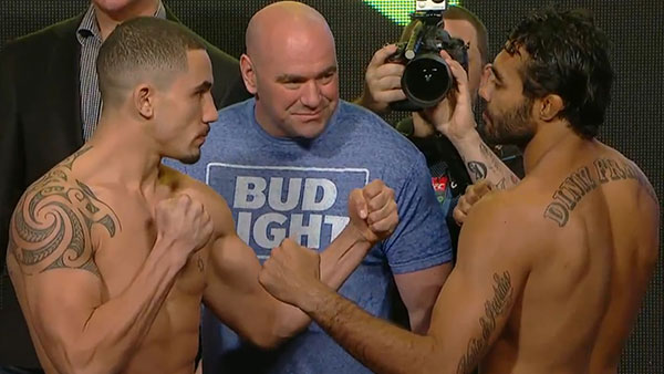 Robert Whittaker contre Rafael Natal