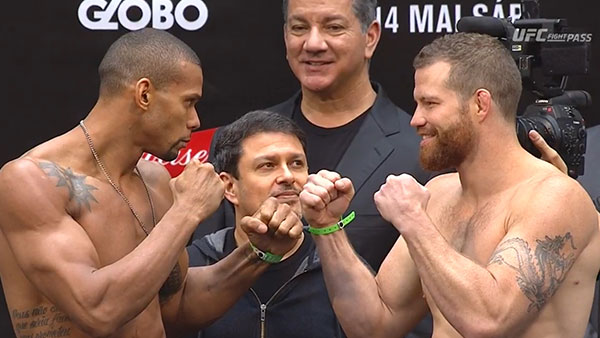 Thiago Santos contre Nate Marquardt Thiago Santos contre Nate Marquardt