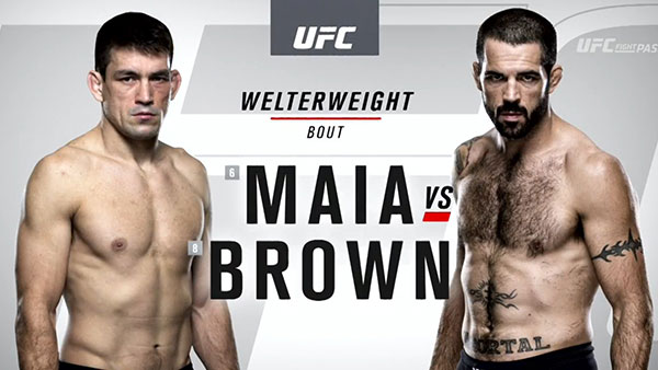 Demian Maia contre Matt Brown