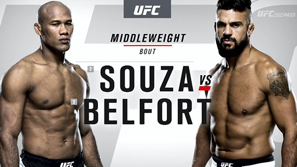 Ronaldo Souza contre Vitor Belfort