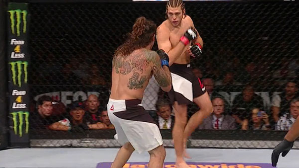 Brian Ortega contre Clay Guida