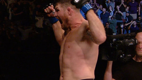 Luke Rockhold contre Michael Bisping