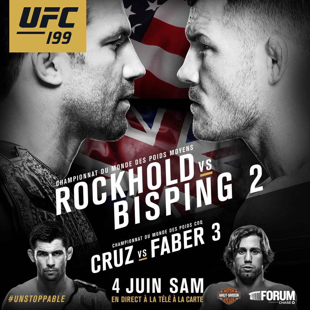 Poster/affiche UFC 199
