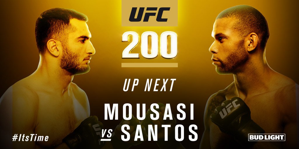 Gerard Mousasi contre Thiago Santos