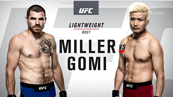 Jim Miller contre Takanori Gomi