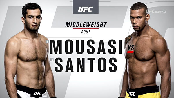 Gerard Mousasi contre Thiago Santos