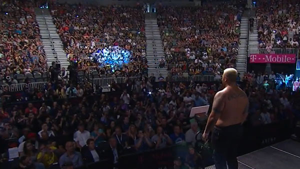 Brock Lesnar contre Mark Hunt