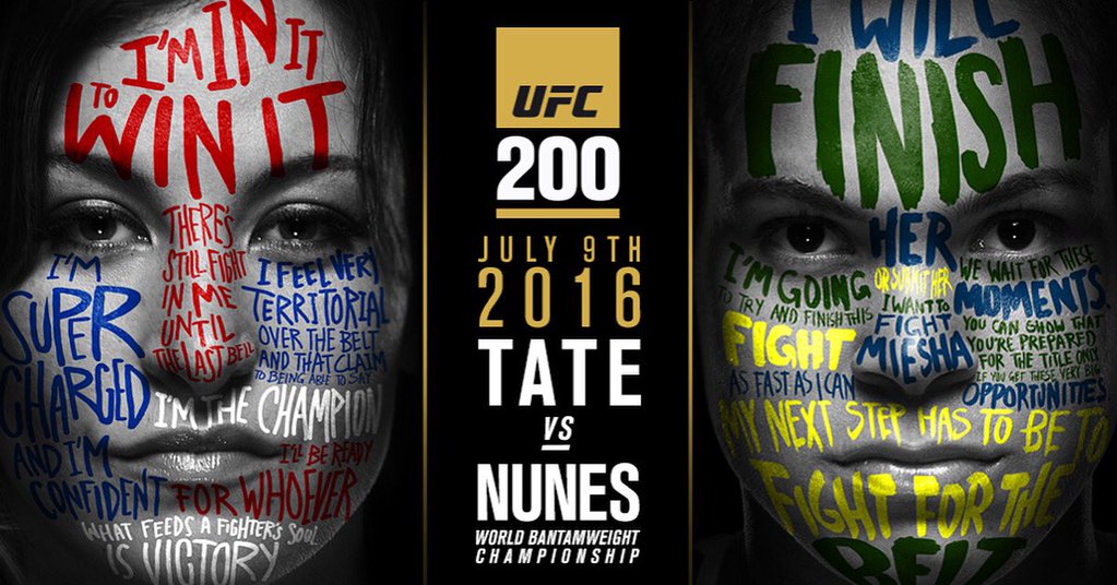 Miesha Tate contre Amanda Nunes