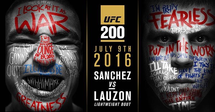 Poster/affiche UFC 200