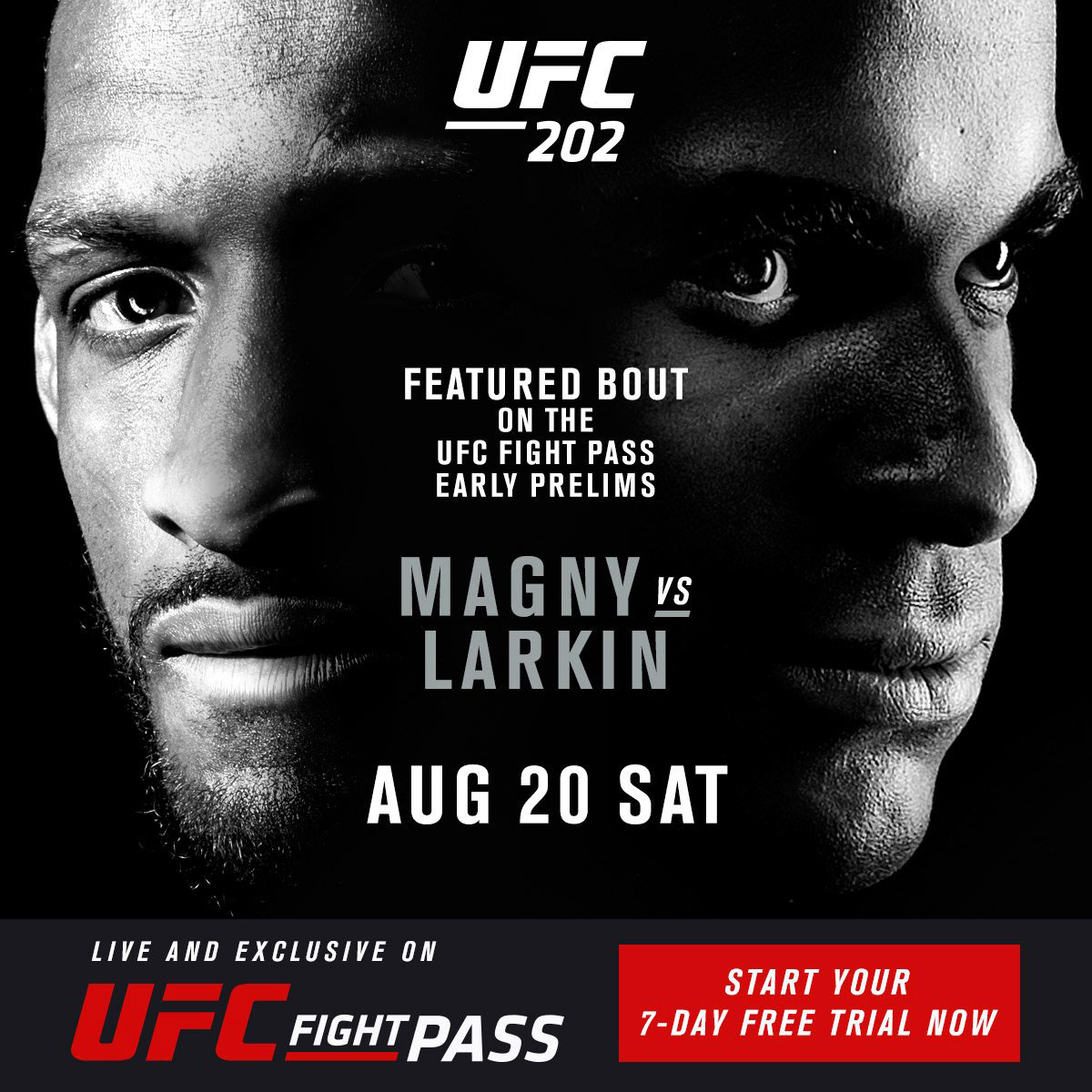 Poster/affiche UFC 202