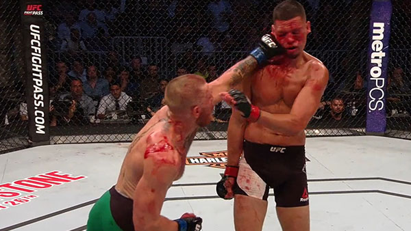 Nate Diaz contre Conor McGregor