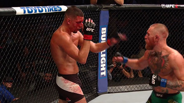 Nate Diaz contre Conor McGregor